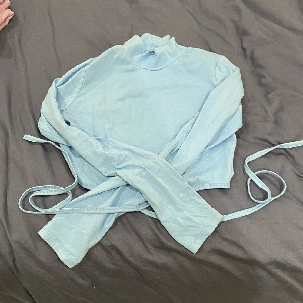 Pacsun Tie Long Sleeve Top